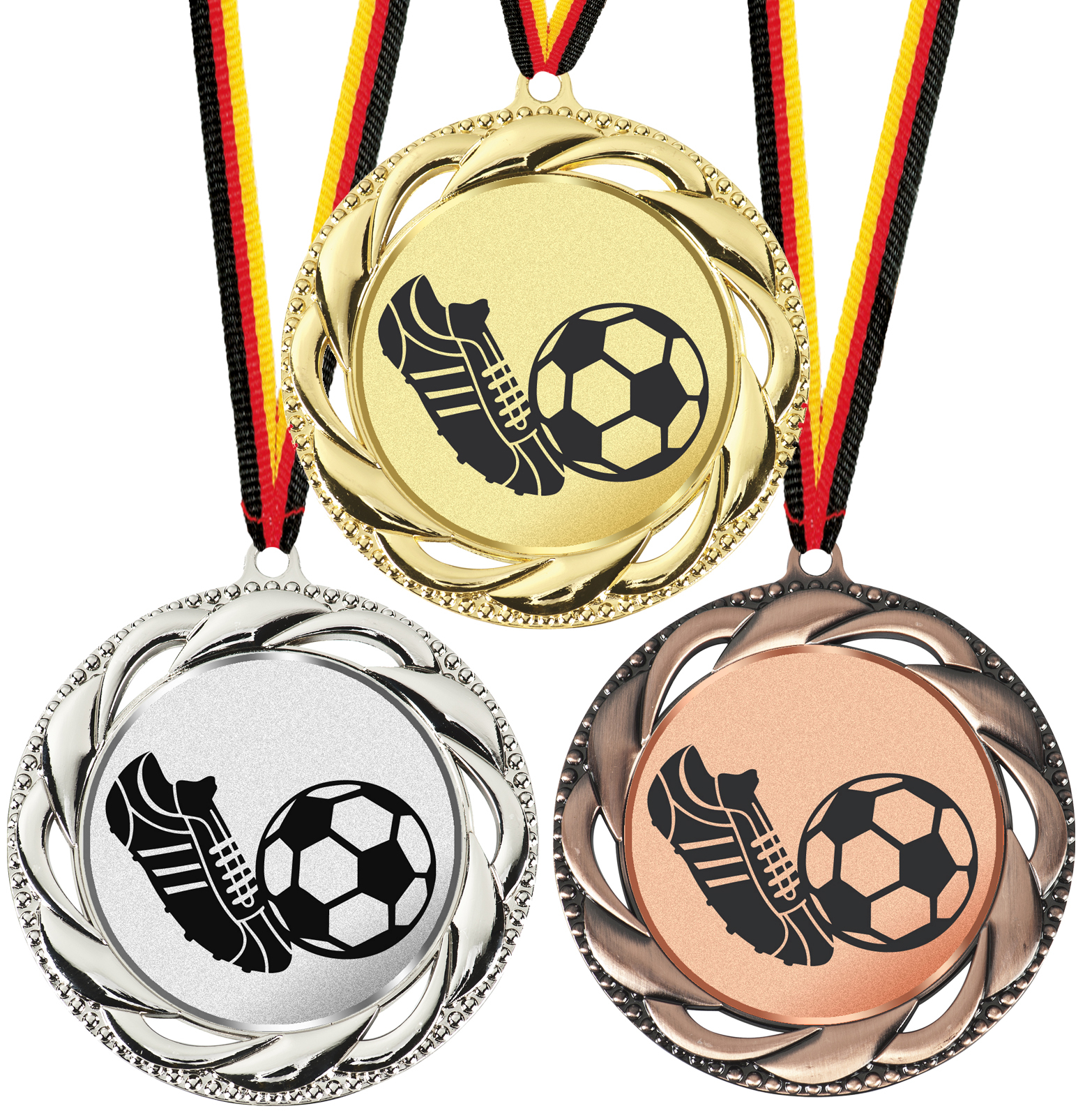 Fußballmedaille 70 mm Ø
