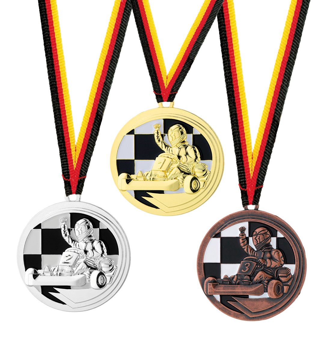 Motorsport Medaille Cassiopeia in 50mm