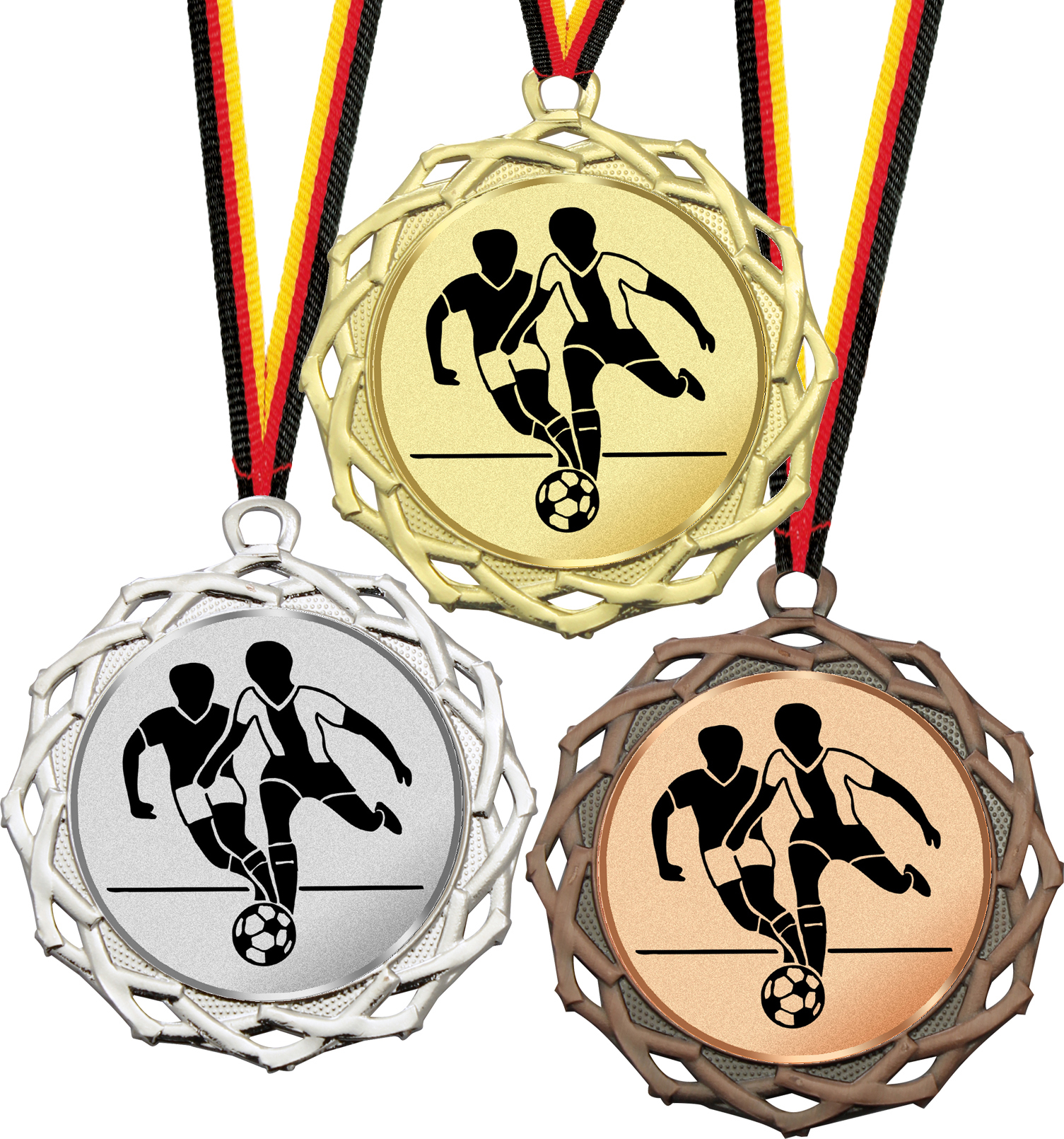 Fußball Medaille 70mmØ