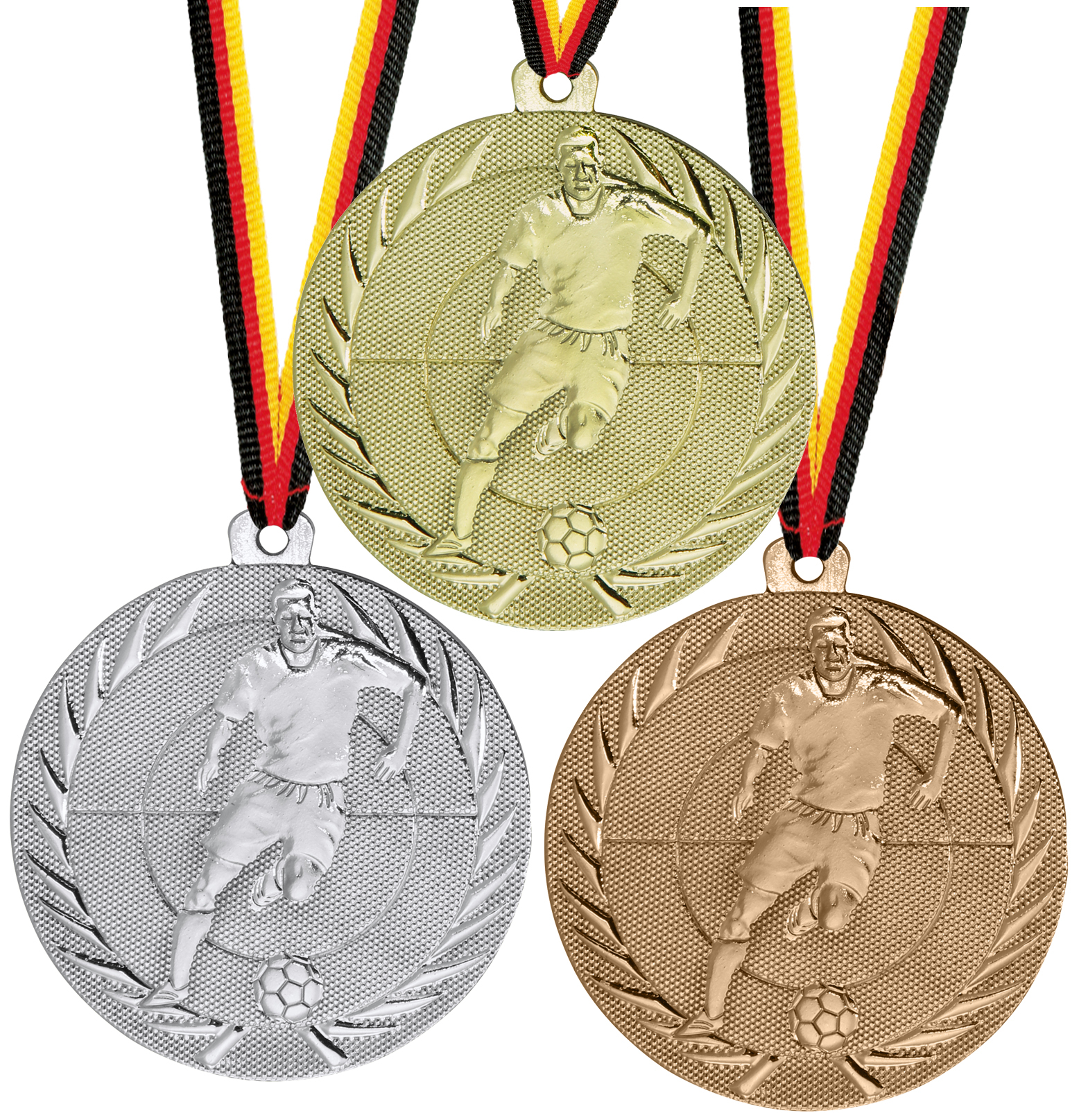 Fußball Medaille Canopus in 50mm Fußball Medaille Canopus in 50mm