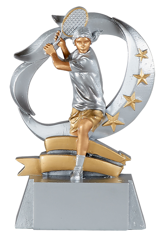 Frauen Tennis Trophäe 15cm