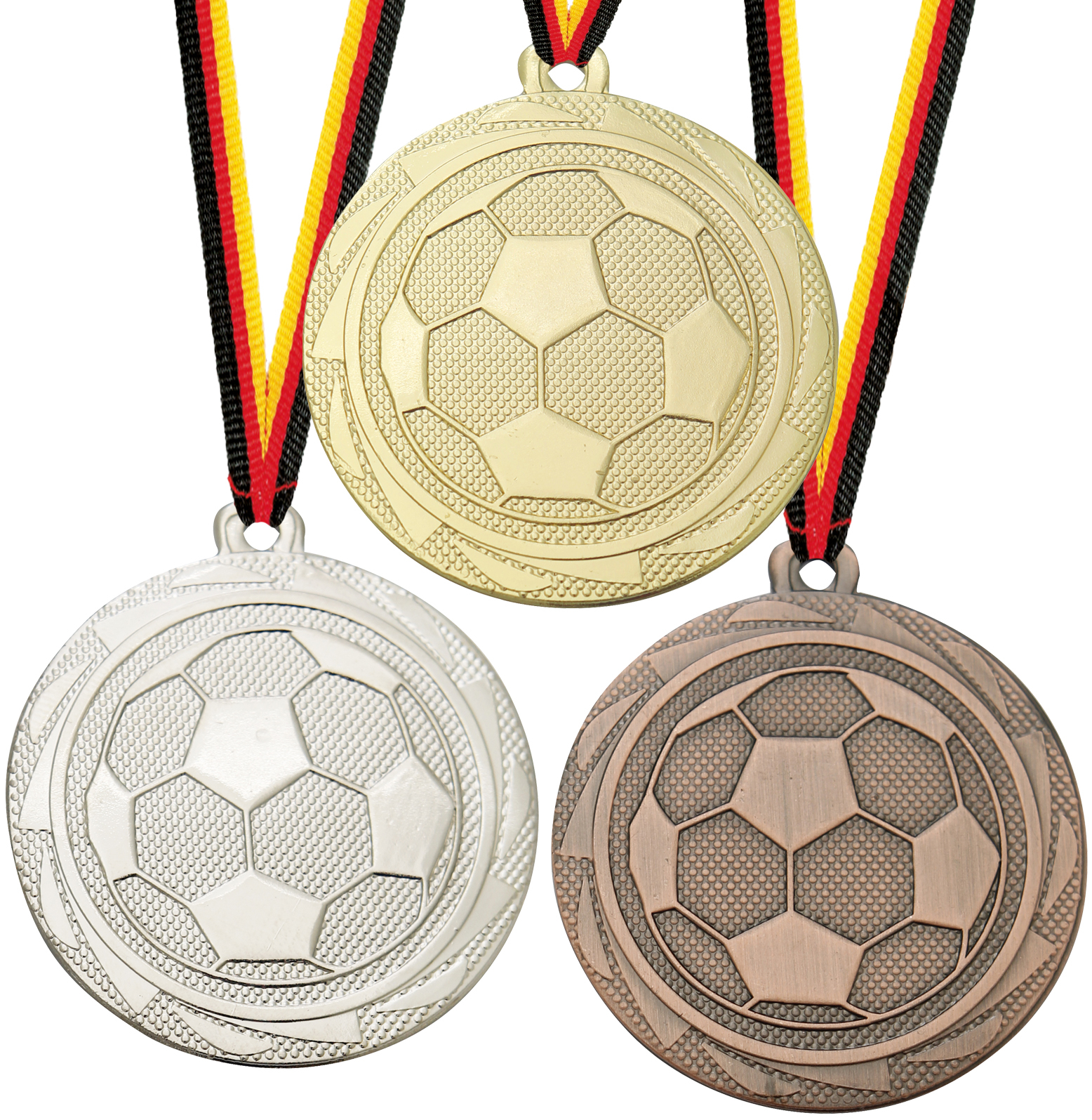 Fußball Medaille Vega in 45mm Fußball Medaille Vega in 45mm