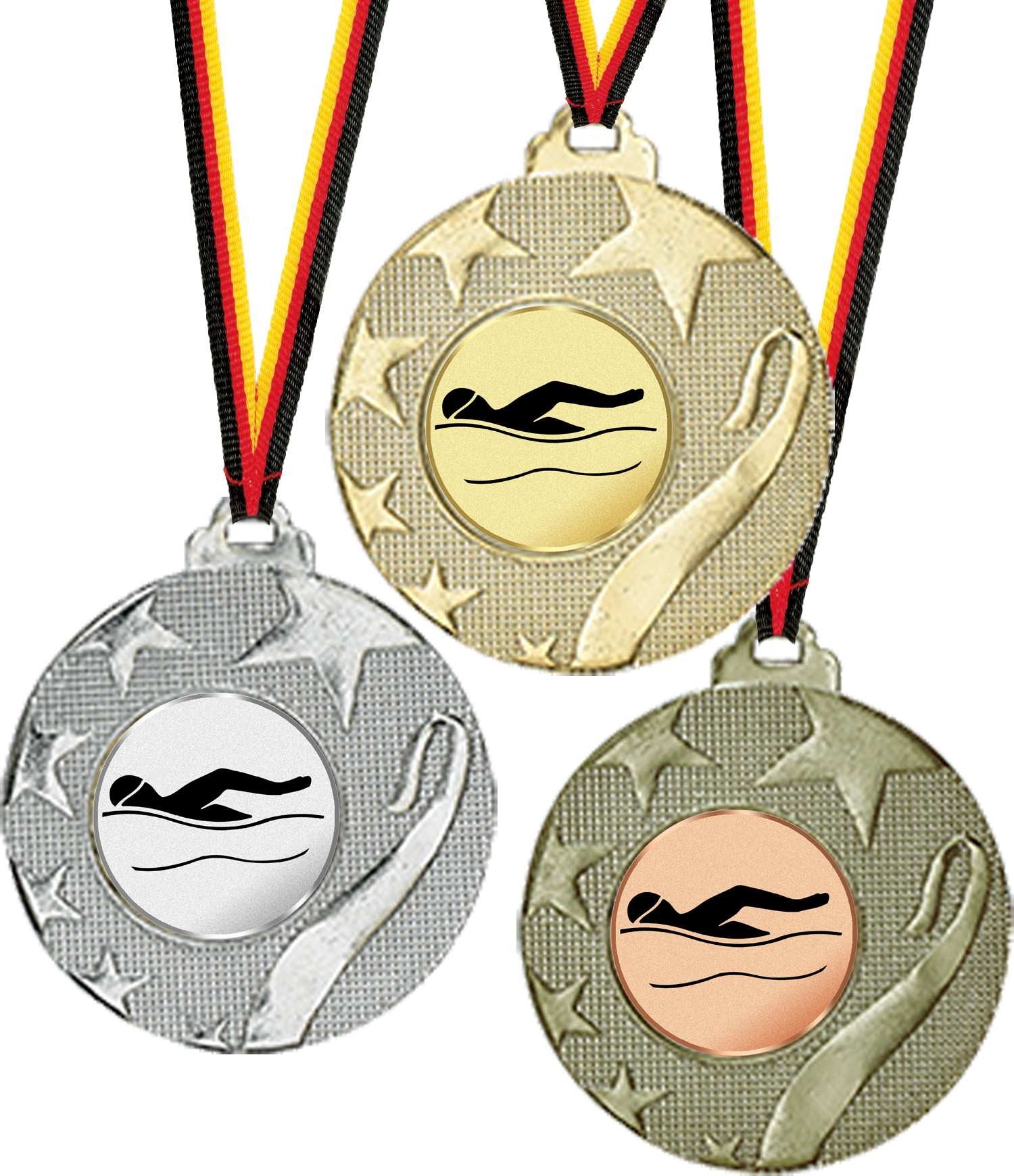 Medaille 40 mmØ für alle Sportarten Medaillen Standardmedaillen 