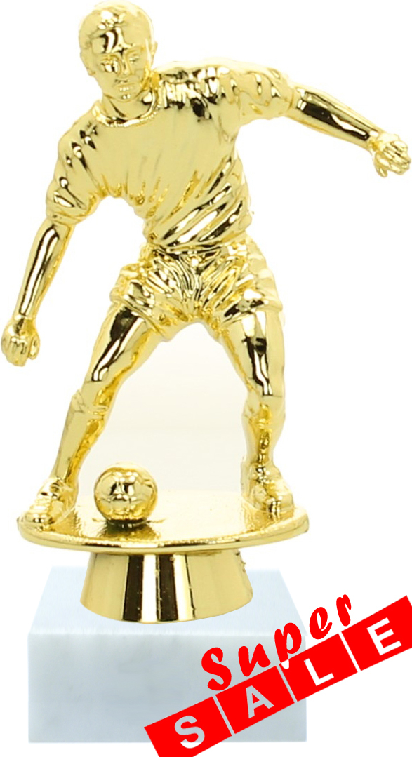 Fußballfigur Herren 11cm unmontiert Figuren Pokal 