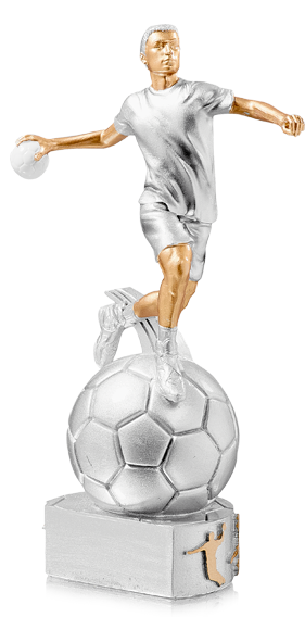 Handball Trophäe Figuren Pokal ohne Emblem 