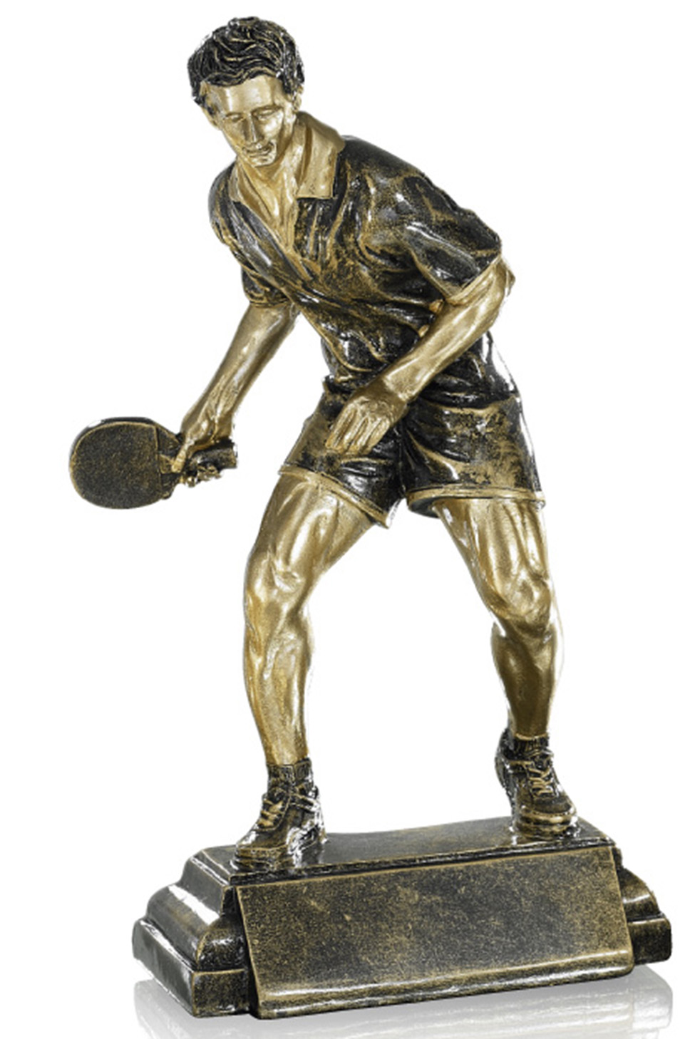 Figur Tischtennis 24cm Figuren Pokal ohne Emblem 