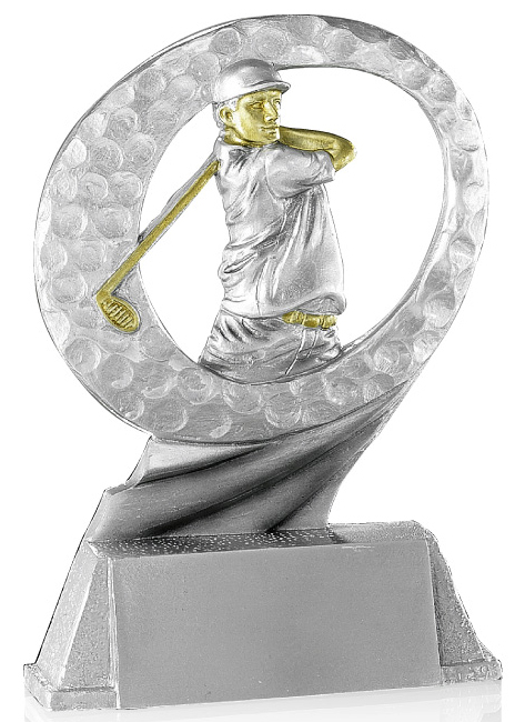 Pokale Golfspiel Figur 17cm Figuren Resinfiguren 