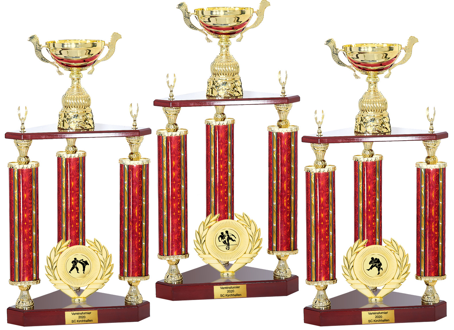 Säulenpokal POKER mit Gravur Säulenpokale TOP Preis & Design Poker Skat Pokale 