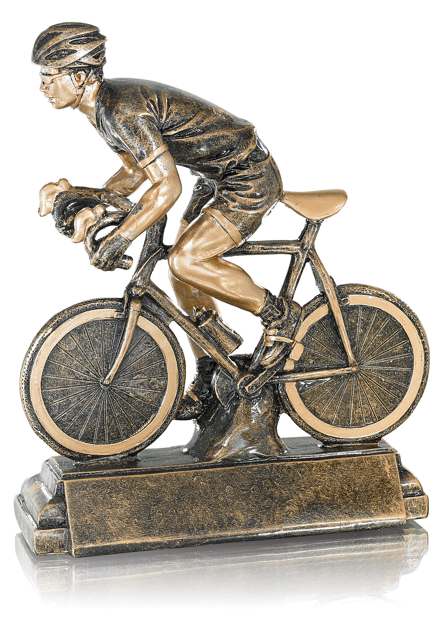 Pokal Trophäe Radsport Radrennen Serie SALAKA aus Resin PVC 3 Größen 