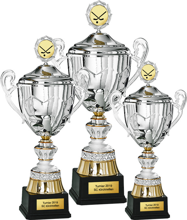 3er-Serie Tischtennis-Pokale mit Wunschgravur FG4151-53 