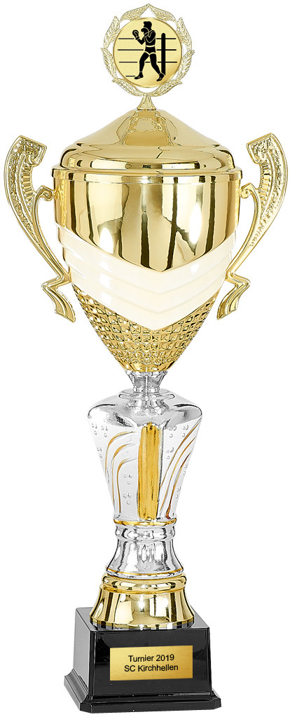 Pokale Pokalserie GOLDEN SUPREME mit Gravur und Emblem günstige Pokale kaufen 