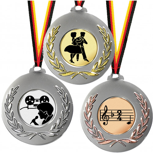 Medaillen preiswert Musik Tanz Casting