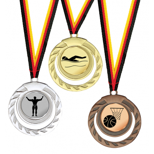 SALE Sportarten Medaille in 50mm 