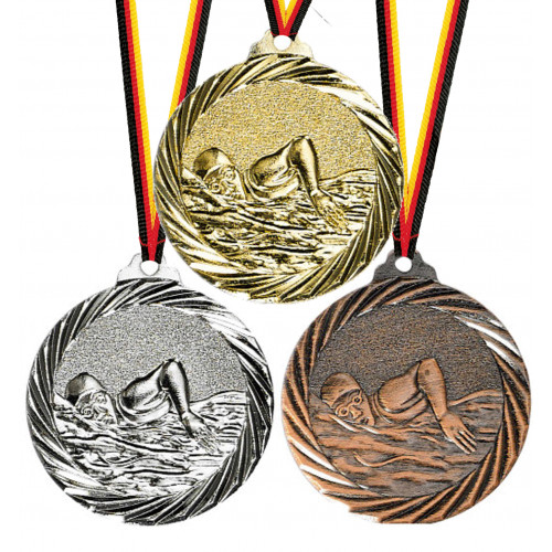 Medaille "Schwimmen" 32mmØ