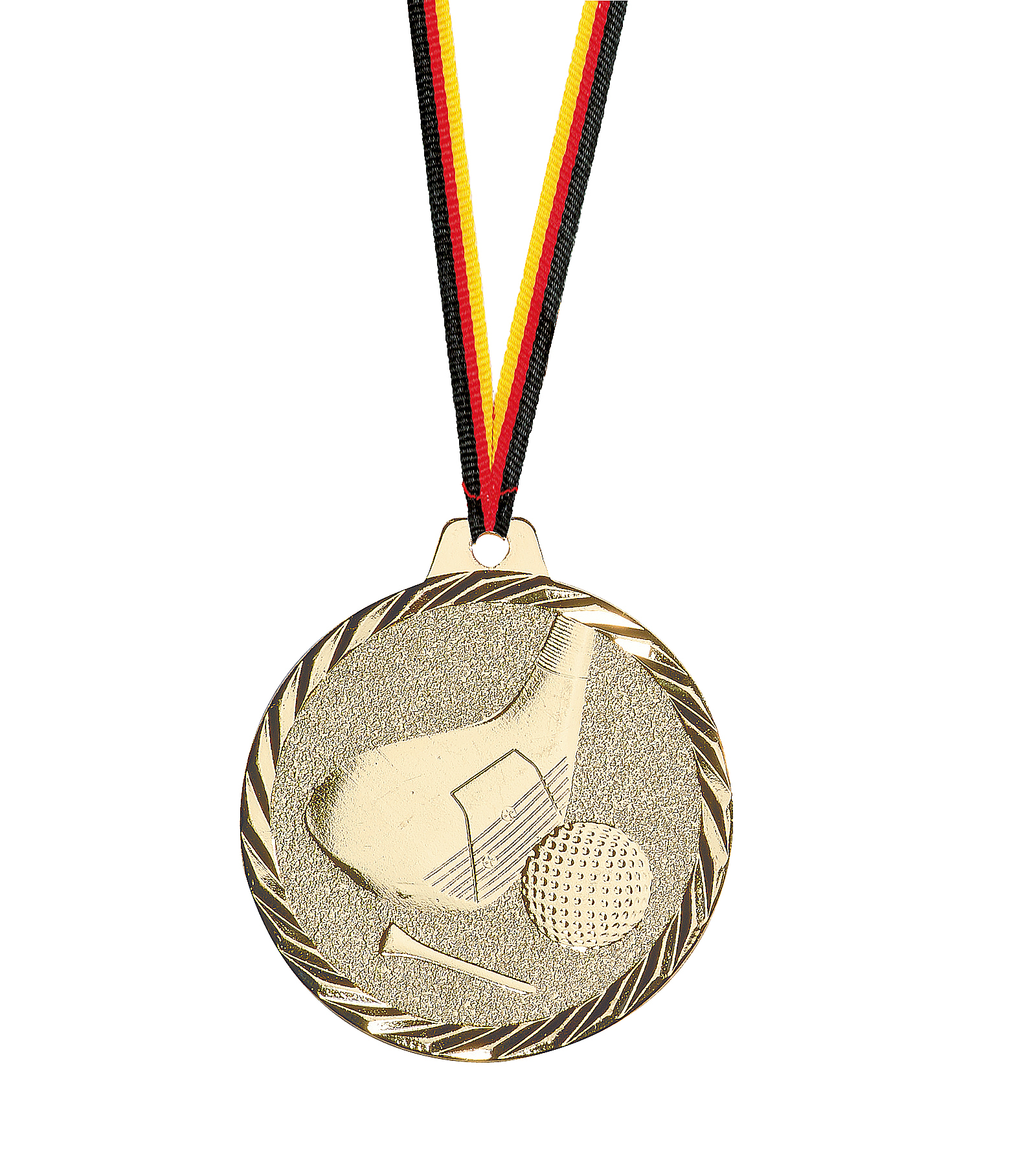 Golf Medaille geprägt 50mm Ø Medaillen Premium hochwertig edel 