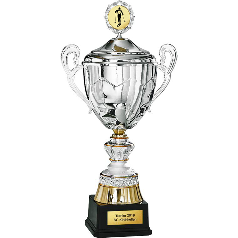 Auswahl aus 3er Pokal Camelopardalis mit Deckel
