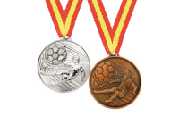 Fußballmedaille